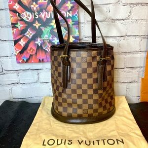 Louis Vuitton Damier Ebene Bucket PM